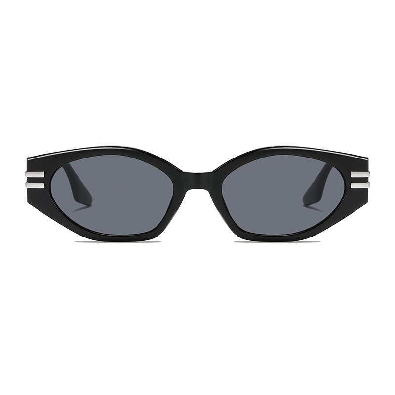 แว่นกันแดดทรงแคทอาย Y2K กรอบเล - Sunglasses Cat Eye บทวิจารณ์และราคา