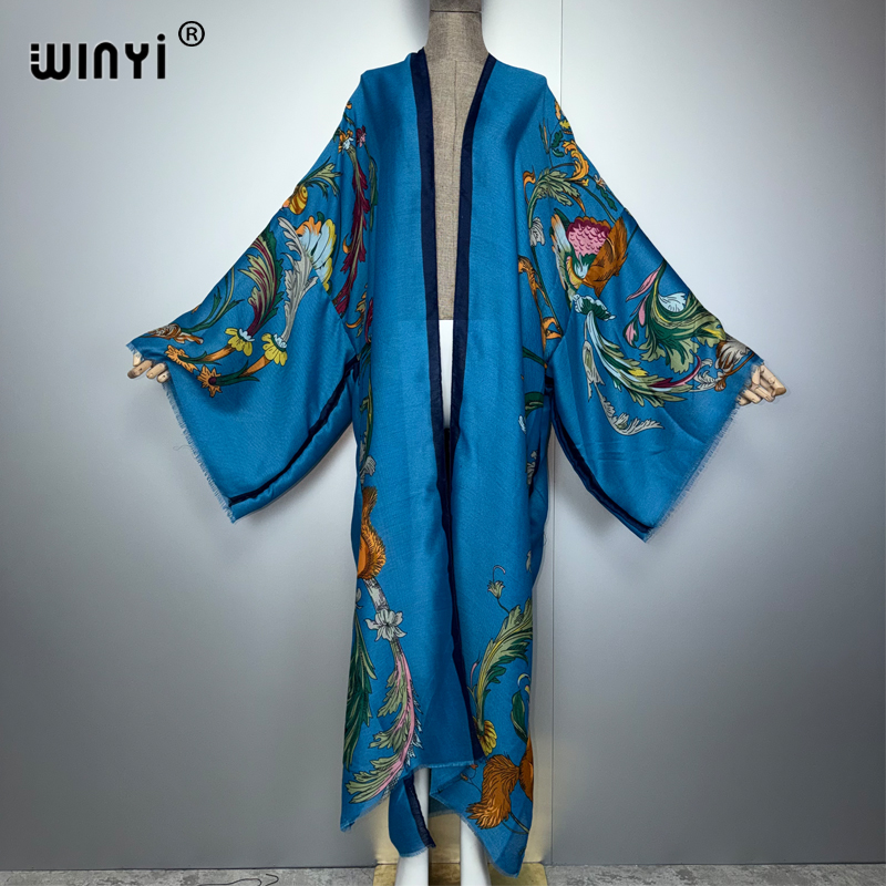 WINYI Africa ชุดกิโมโนโบโฮแม็ก - Cover Up Kaftan บทวิจารณ์และราคา