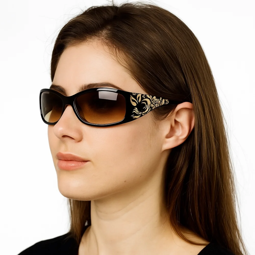 แว่นกันแดดแฟชั่นผู้หญิงประดับเ - Sunglasses Cat Eye บทวิจารณ์และราคา